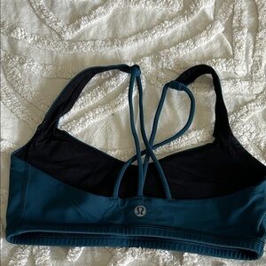 lululemon athletica Deep Teal Sports Bra